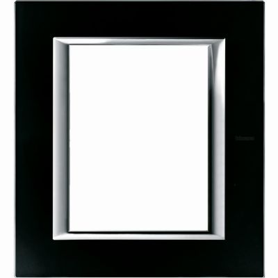 Axolute - Ramka Protokątna 3+3 Moduły Black Glass Ha4826Vnn Produkt Wycofany LEGRAND (HA4826VNN)